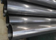 Round Mild Steel Pipe Stock , Thin Wall Steel Tubing Dimensional Stable