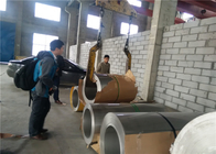 Ships Building Stainless Steel Pipe Coil , Stainless Steel Slit Coil High Tensile Strength