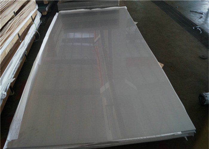 Rectangular  5mm Stainless Steel Plate , Polished Sheet Metal ASTM A240 904L