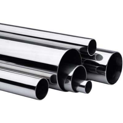Industrial Stainless Steel Welding Pipe Hairline ASTM A312 304 168mm