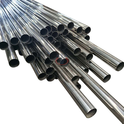 Mirror 304 Stainless Steel Pipe Rose Gold Piping Tube 20mm