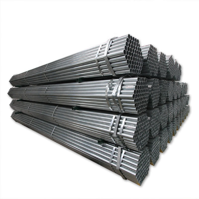 1.5 Inch Galvanized Steel Pipes Hot Dipped For Scaffolding 0.6mm