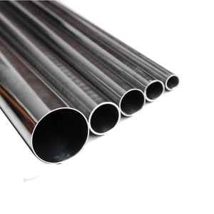 Seamless 304 Stainless Steel Tubing 12&quot; Length 0.622&quot; Inner Diameter