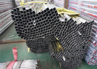 AISI 304 Welded Stainless Steel Square Pipe 25.4 * 25.4 * 1.4mm for Industry