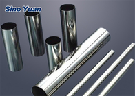 Decorative Stainless Steel Welded Tube  Plastic Cap End Protector 6 M Length