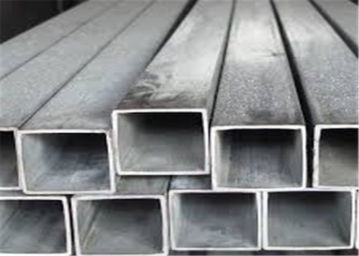 Rectangular Stainless Steel Structural Tubing Strong Hardness +/- 0.2mm Tolerance